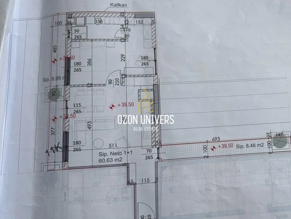 Tirane, shitet apartament 1+1 Kati 11, 71 m² 115.078 € (Rruga Beniamin Kruta ,Fusha e Aviacionit)
