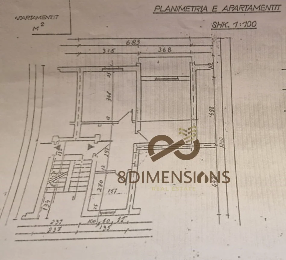 Tirane, shitet apartament 1+1 Kati 4, 49 m² 120.000 € (Mine Peza)