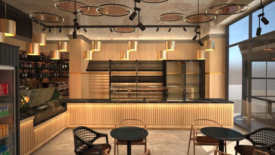 Tirane, jepet me qera bar-kafe Kati 0, 120 m² (Marie Kraja)