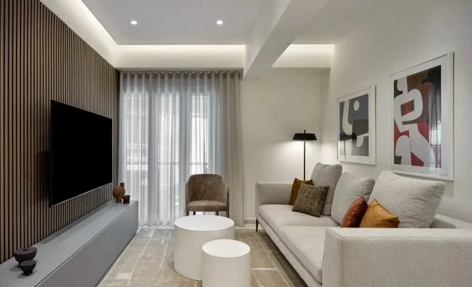 Tirane, jepet me qera apartament 1+1+Ballkon Kati 12, 75 m² 1.000 € (tirana garden building)