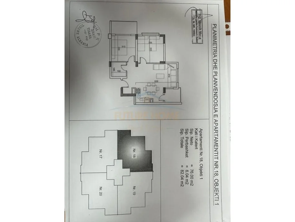 Durres, shitet apartament 2+1+Ballkon Kati 4, 82 m² 145.000 € (Gjiri Lalzit, Durres)