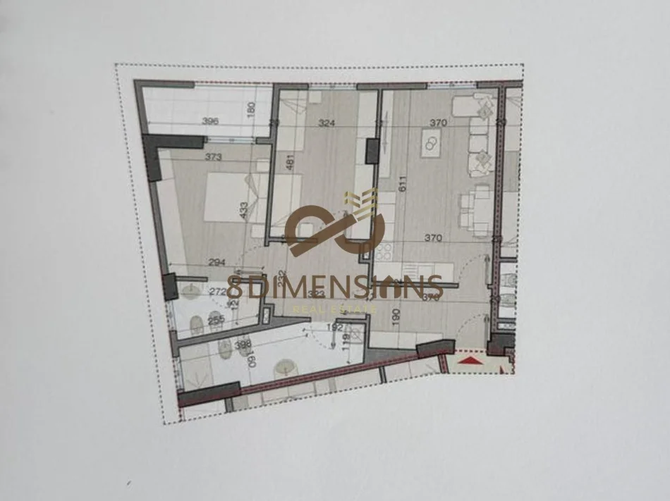 Tirane, shitet apartament 2+1+Ballkon Kati 3, 111 m² 147.000 € (astir)