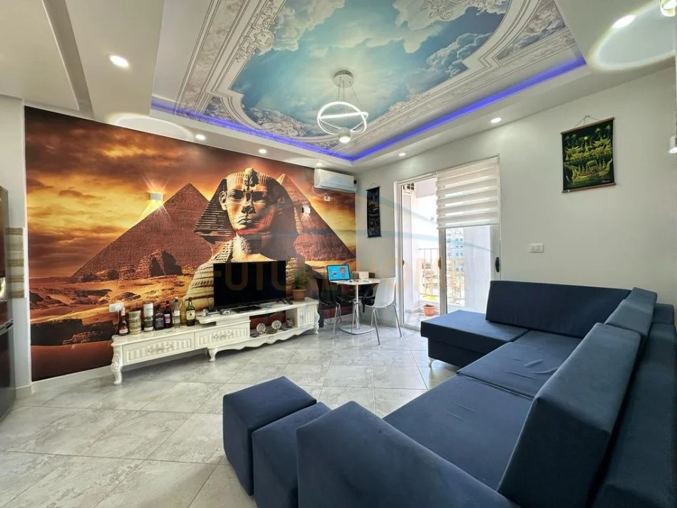 Tirane, jepet me qera apartament 1+1 Kati 5, 55 m² 500 € (Don Bosko)