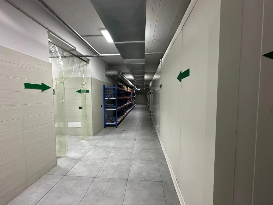 Tirane, jepet me qera magazine Kati -1, 1.200 m² 8.000 € (kthesa e kamzes)