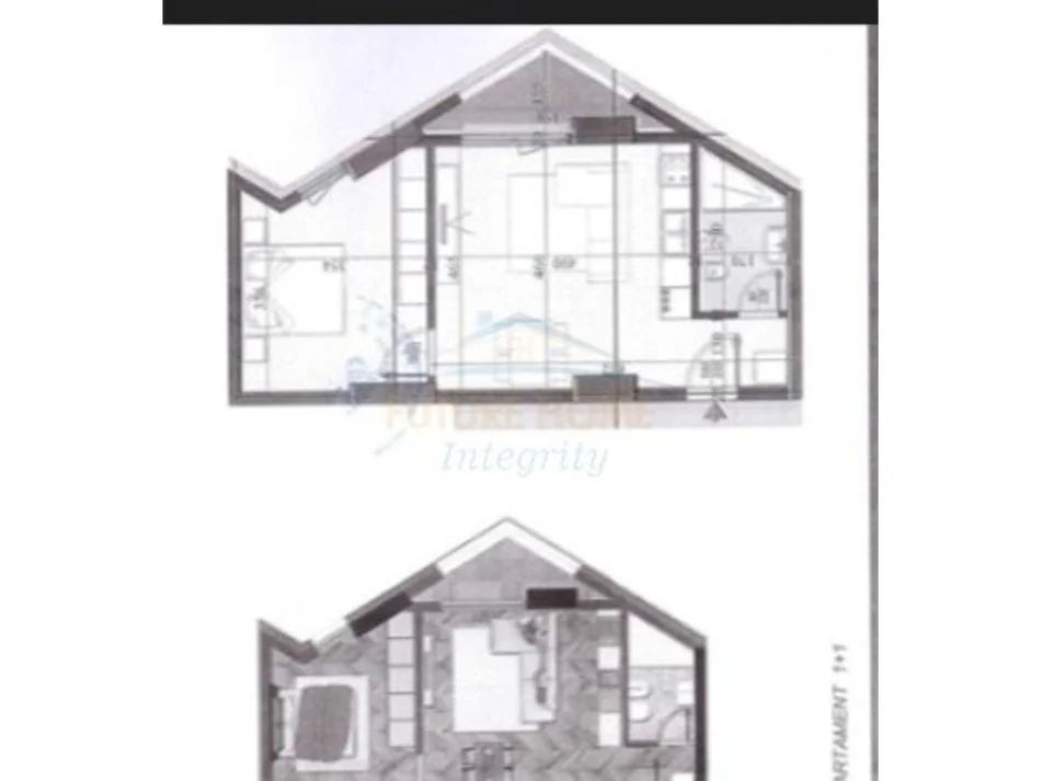 Tirane, shitet apartament 1+1+Ballkon Kati 10, 71 m² 121.400 € (Kompleksi Colonnade,)