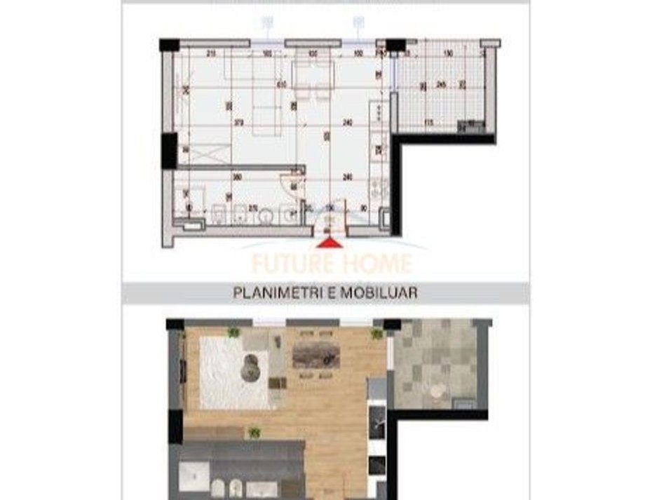 Tirane, shitet garsonier Kati 5, 49 m² 135.000 € (Komuna e Parisit)