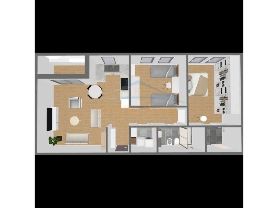 Tirane, shitet apartament 2+1 Kati 6, 112 m² 116.000 € (Univers City)