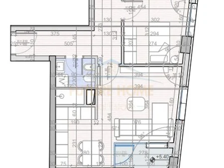 Tirane, shitet apartament 2+1+Ballkon Kati 5, 85 m² 135.700 € (ASTIR)