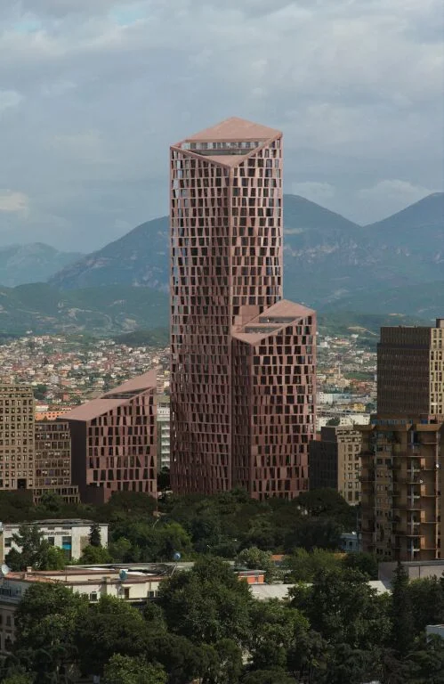 Tirane, shitet apartament 1+1 Kati 8, 98 m² (TIRANA NEW BOULEVARD)