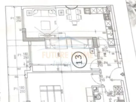 Tirane, shitet apartament 2+1 Kati 2, 103 m² 103.400 € (Paskuqan)