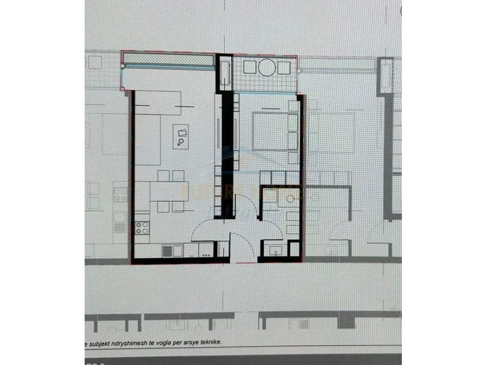 Shitet Apartament 1+1, , 72 m², 151.000 € (Dritan Hoxha)
