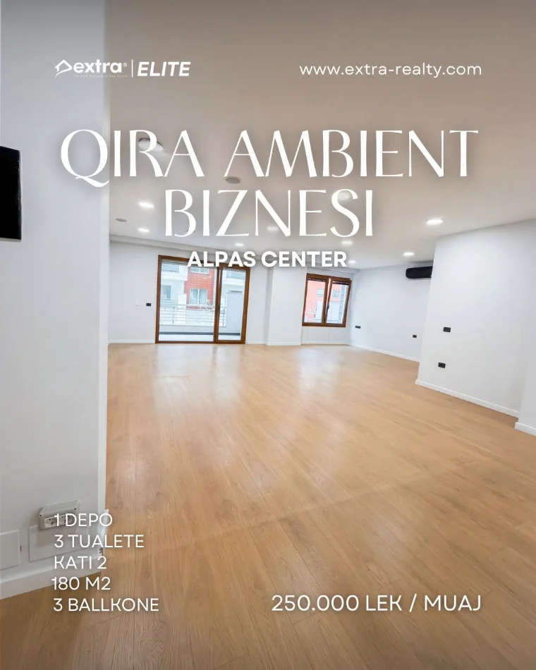 Tirane, jepet me qera zyre Kati 2, 180 m² 2.500 € (Hilton Garden Inn)