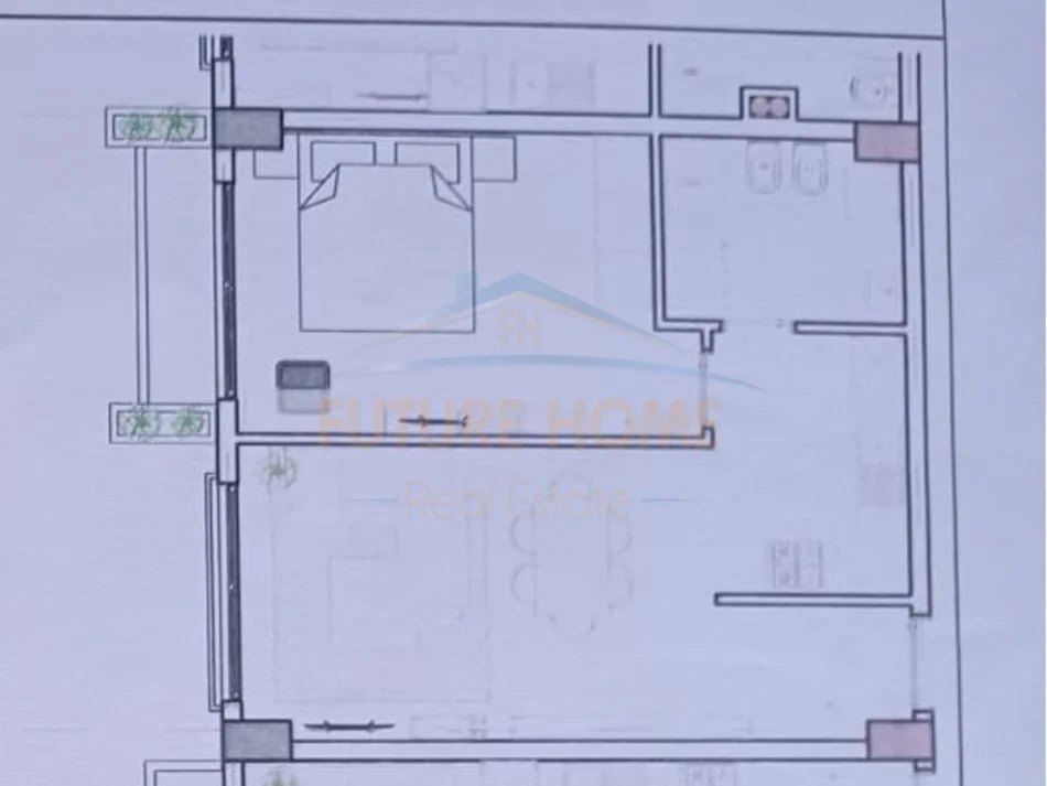 Golem, shitet apartament 1+1 , 57 m² 57.000 € (Durres)