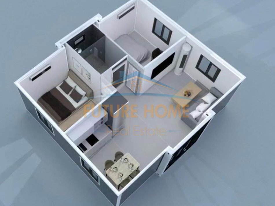 Tirane, shes apartament 1+1+Ballkon Kati 4, 57 m² 120.000 € (irfan Tomini)