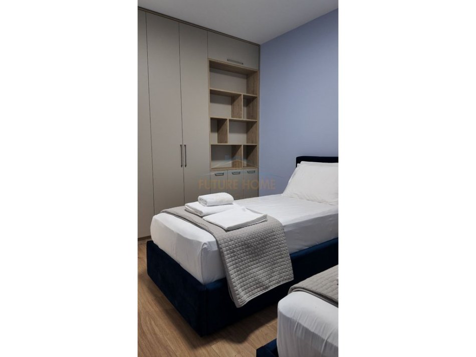 Tirane, jepet me qera apartament 2+1 Kati 9, 105 m² 1.250 € (Pazari i ri)