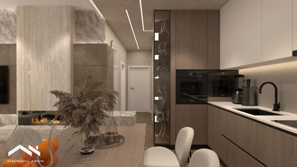 Tirane, shitet apartament 2+1+Ballkon Kati 3, 128 m² 186.000 € (tek Rezidenca Porta Tirana e Re)