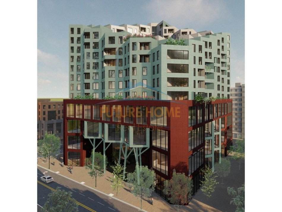 Tirane, shitet apartament 1+1 Kati 12, 71 m² 125.000 € (Rruga Dritan Hoxha pranë Kupoles)