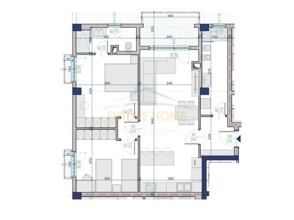 Tirane, shitet apartament 2+1 Kati 6, 110 m² 121.825 € (PASKUQAN)