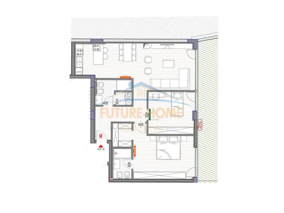 Tirane, shitet apartament 2+1 Kati 0, 119 m² 380.000 € (Liqeni i Thate)