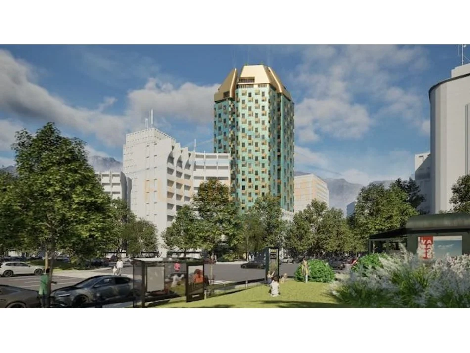 Tirane, shitet apartament 1+1+Ballkon Kati 9, 75 m² 220.000 € (Pazari i Ri)