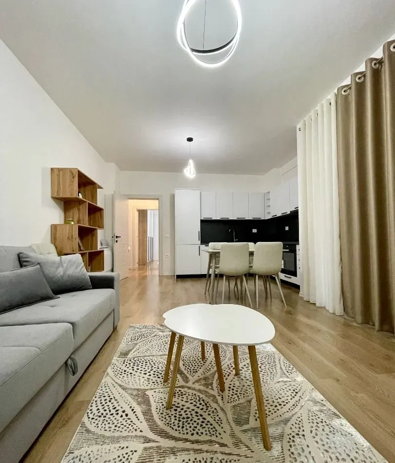 Tirane, jepet me qera apartament 1+1+Ballkon Kati 2, 67 m² 418 € (Paskuqan)