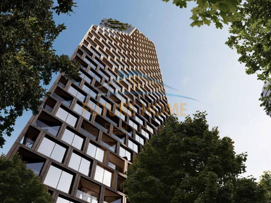 Tirane, shes apartament 1+1 Kati 14, 135 m² 742.000 € (Qender)