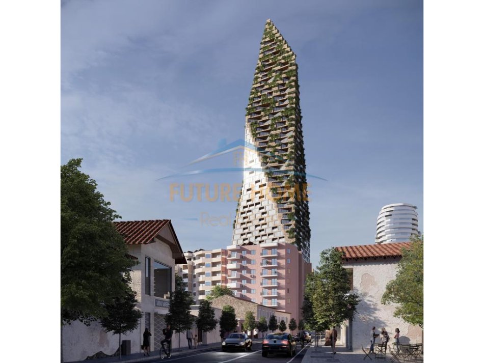 Tirane, shes apartament 1+1 Kati 14, 135 m² 742.000 € (Qender)