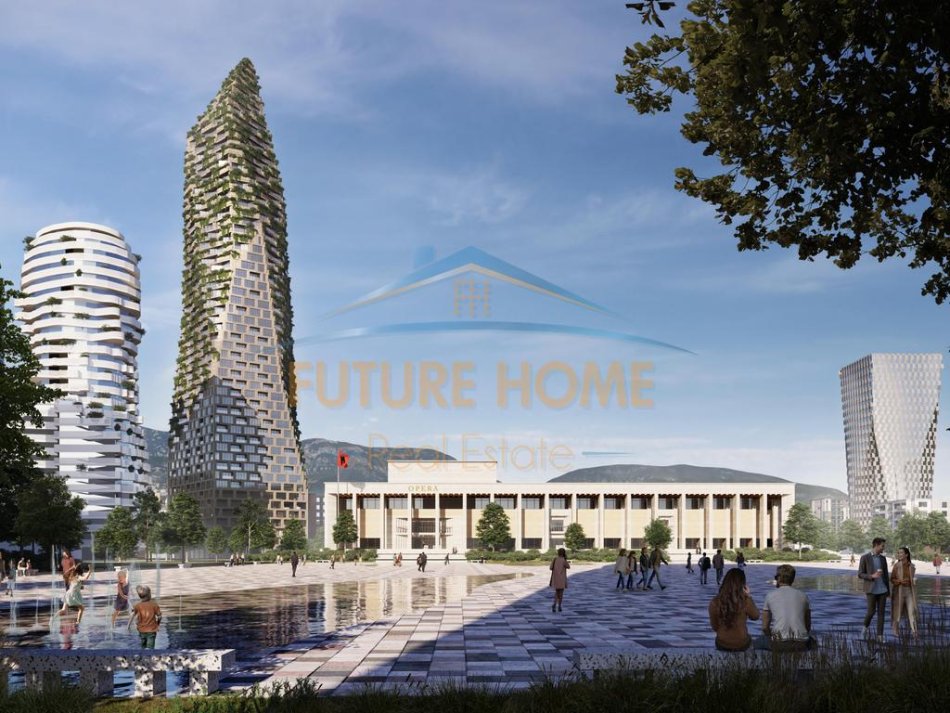 Tirane, shes apartament 1+1 Kati 14, 135 m² 742.000 € (Qender)