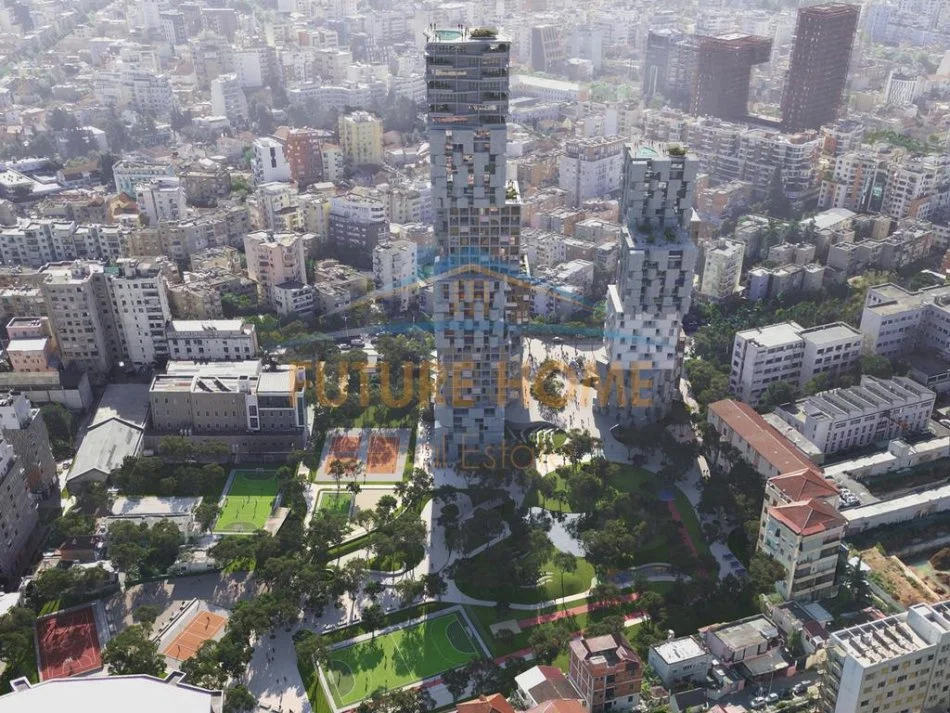 Tirane, shitet apartament 2+1 Kati 19, 153 m² 397.000 € (Rruga Muhamet Gjollesha, pranë 21 Dhjetorit.)