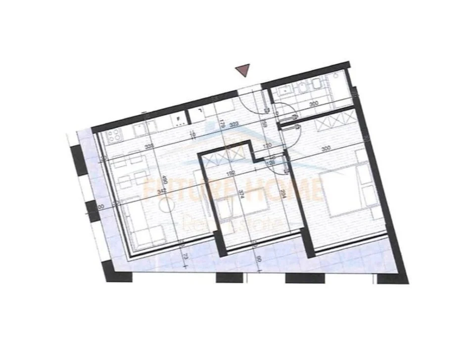 Tirane, shitet apartament 2+1+Ballkon Kati 9, 113 m² 283.750 € (Bulevardi i ri)