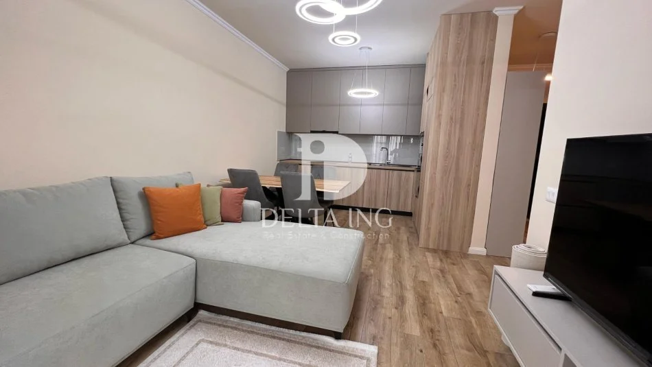 Tirane, jepet me qera apartament 1+1 Kati 3, 50 m² 1.000 € (Liqeni i Thate)