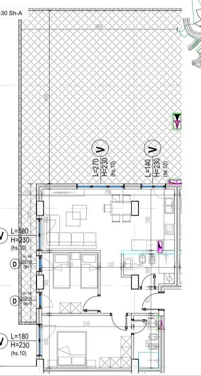 Tirane, shitet apartament 2+1+Aneks+Ballkon , 260.000 € (kodra e diellit 2)