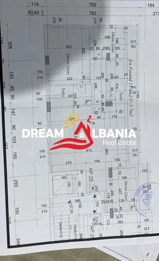 Tirane, shitet apartament 2+1 , 91 m² 216.000 € (rr Dibres)