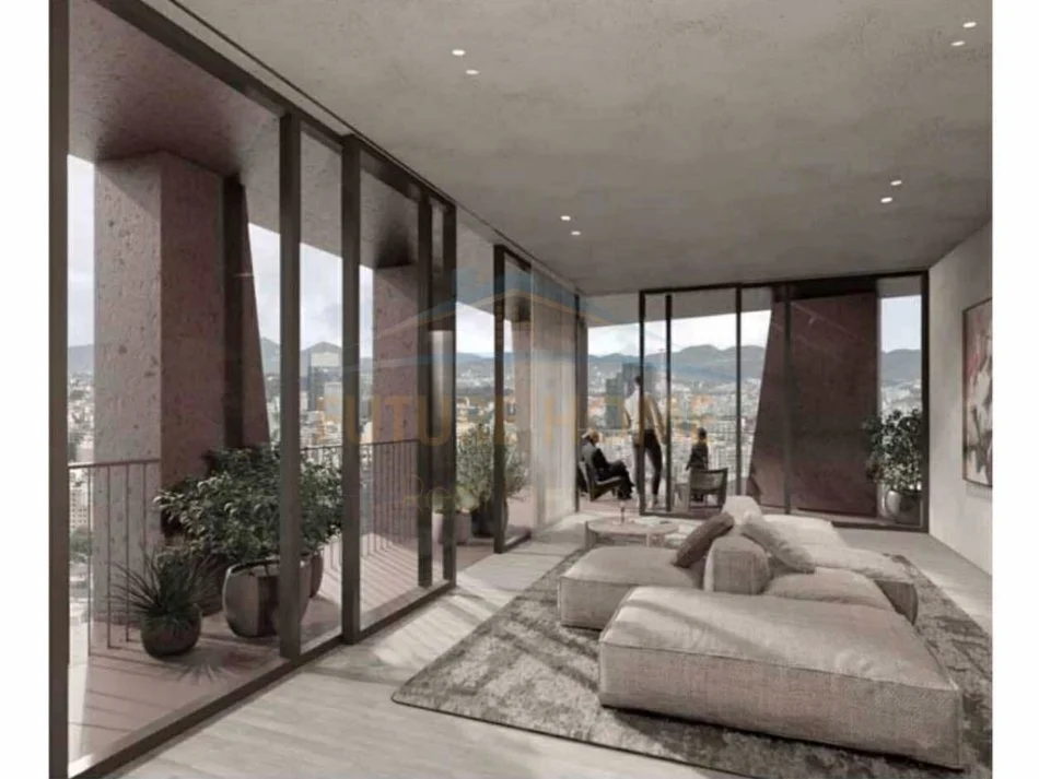 Tirane, shitet apartament 2+1 Kati 17, 142 m² 298.410 € (Bulevardi i ri)