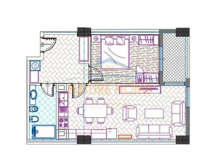 Tirane, shitet apartament 1+1 Kati 1, 73 m² 146.000 € 