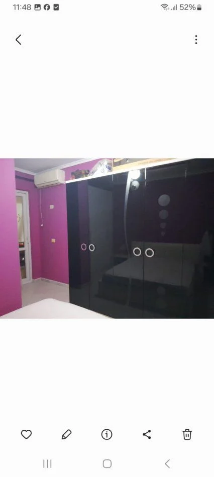 Tirane, jepet me qera apartament 2+1+Ballkon Kati 8, 112 m² 550 € (YZBERISHT)