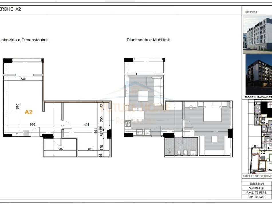 Pogradec, shitet apartament 1+1 Kati 0, 80 m² 87.700 € (Rruga Sul Starovari ,Pogradec)