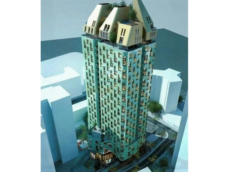 SHITET APARTAMENT 2+1 TEK BAZAAR GATE, PAZARI I RI