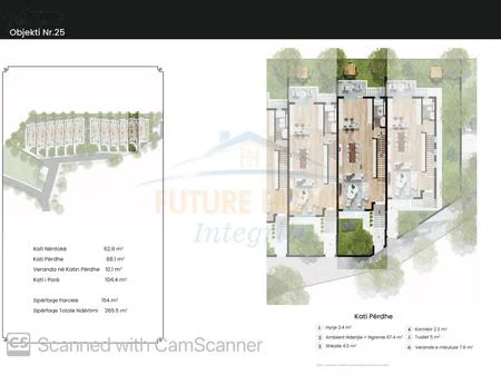 Tirane, shitet Vile 3+1 , 266 m² 557.000 € 