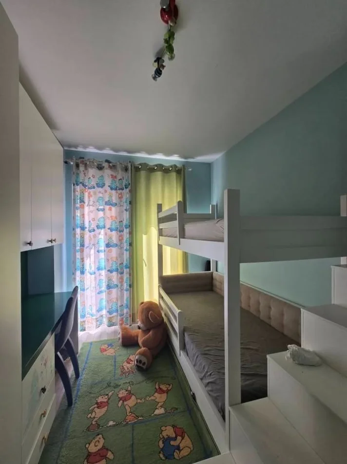 Tirane, jepet me qera apartament 2+1 Kati 4, 90 m² 600 € (Kompleksi Kontakt ,Ish Parku)