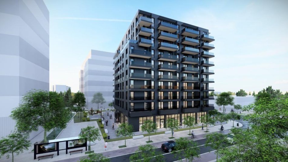 Tirane, shes apartament 1+1+Ballkon Kati 9, 78 m² 148.000 € (Don Bosko)