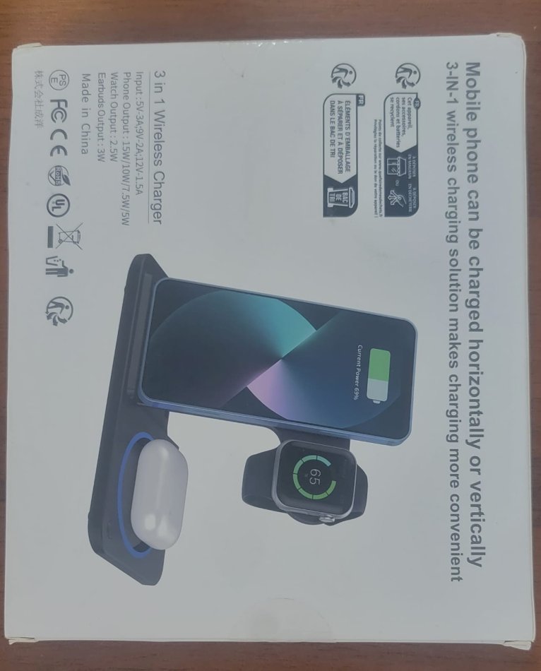 Durres, pajisje 3 on1 wireless 15W
