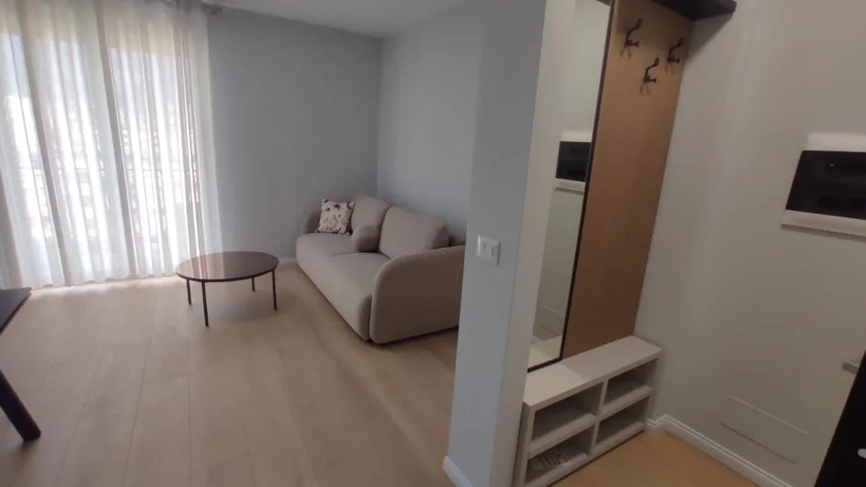 Tirane, jepet me qera apartament 1+1+Ballkon Kati 5, 55 m² 600 € (Xhamia e Tabakeve, prane Klinikes Glozheni)