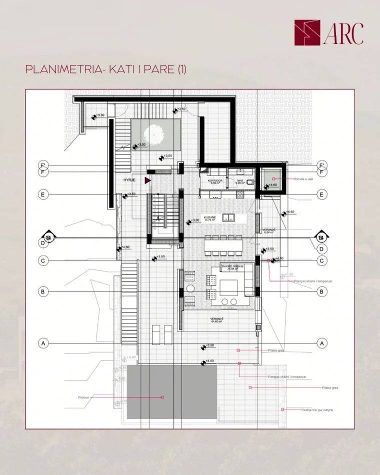 Shitet Vilë Moderne 3-Kateshe Në Green Coast Village