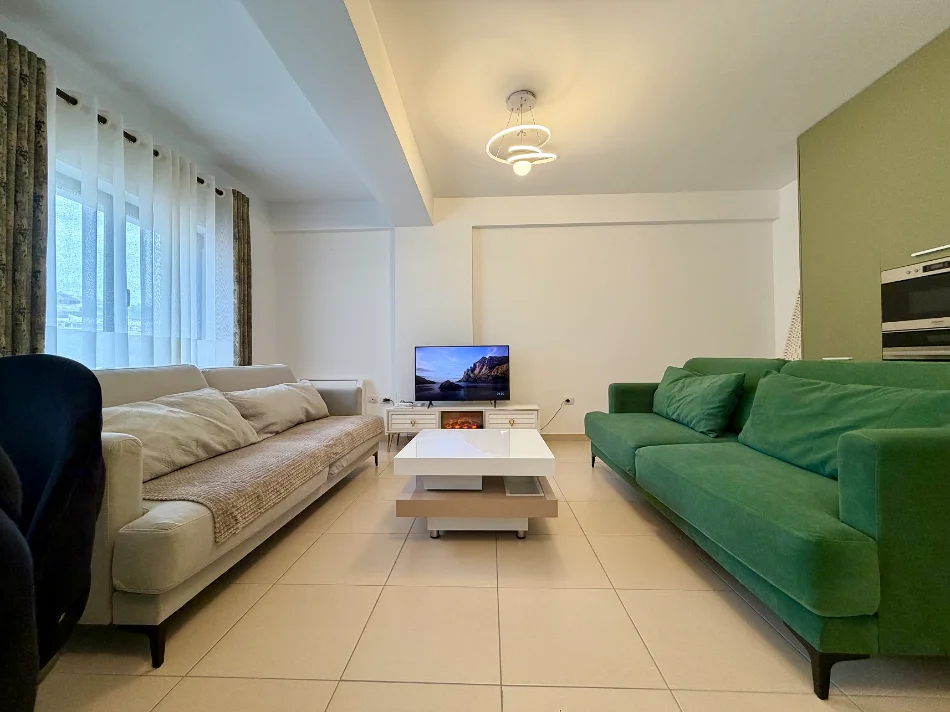 Tirane, jepet me qera apartament 1+1+Aneks Kati 3, 78 m² 50'000 leke/muaj (Rezidenca Kodra e Diellit)