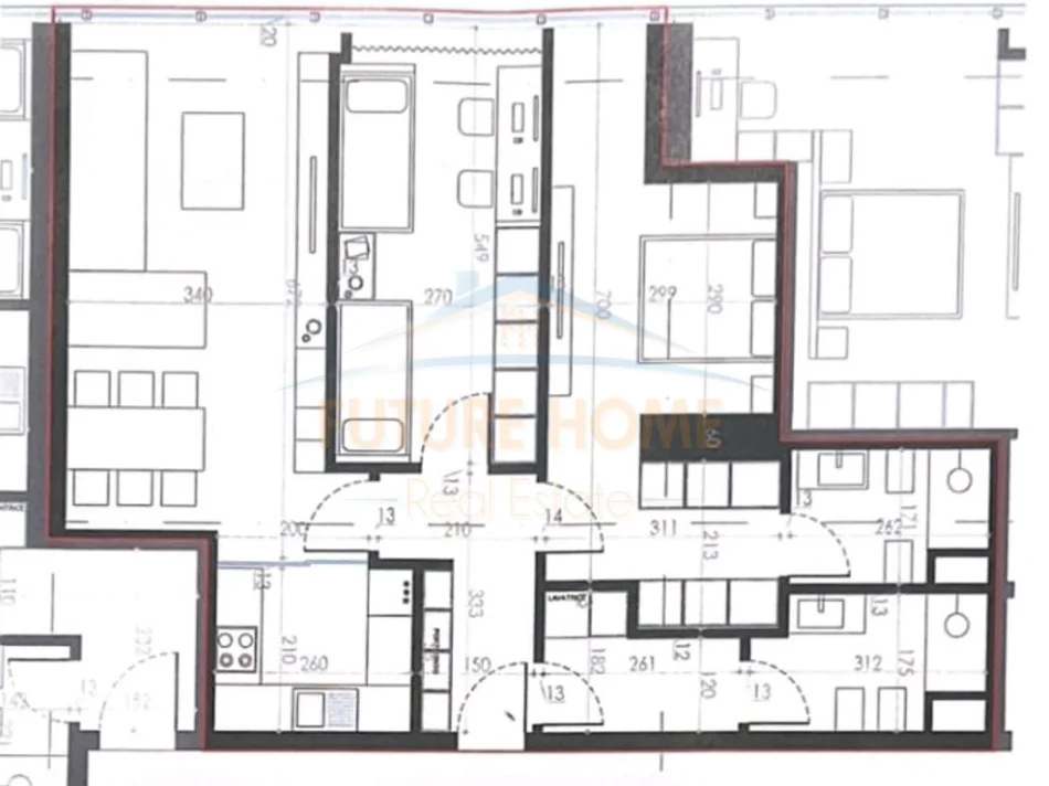 Tirane, shitet apartament 2+1 Kati 1, 113 m² (Lion Residence II)