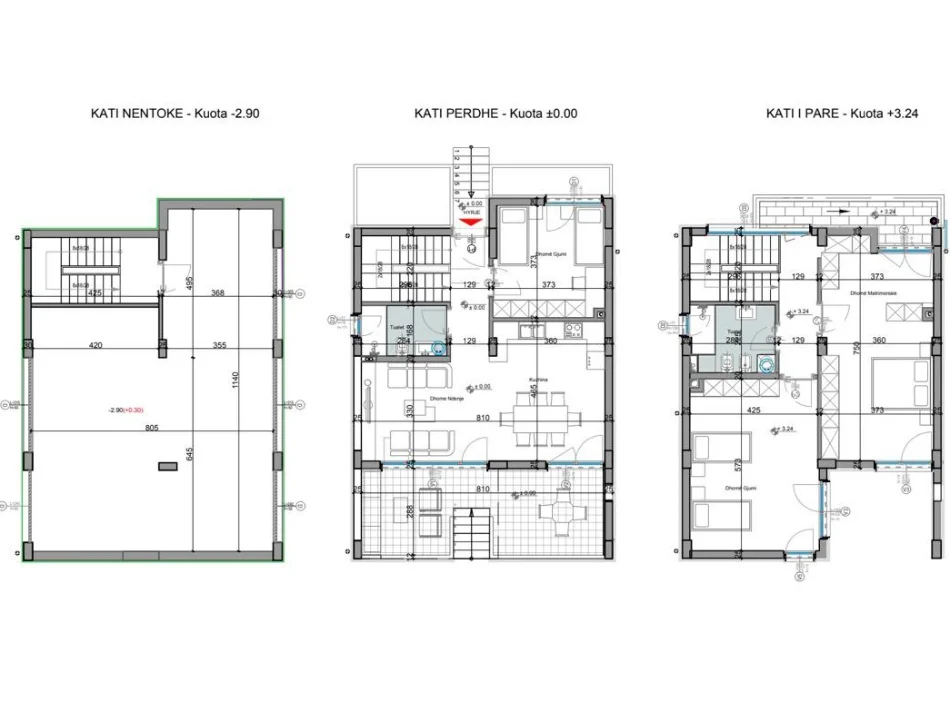 Durres, shitet Vile 3+1 , 1.446 m² 855.000 € (Turquoise Marina Rezidence, Hamallaj)
