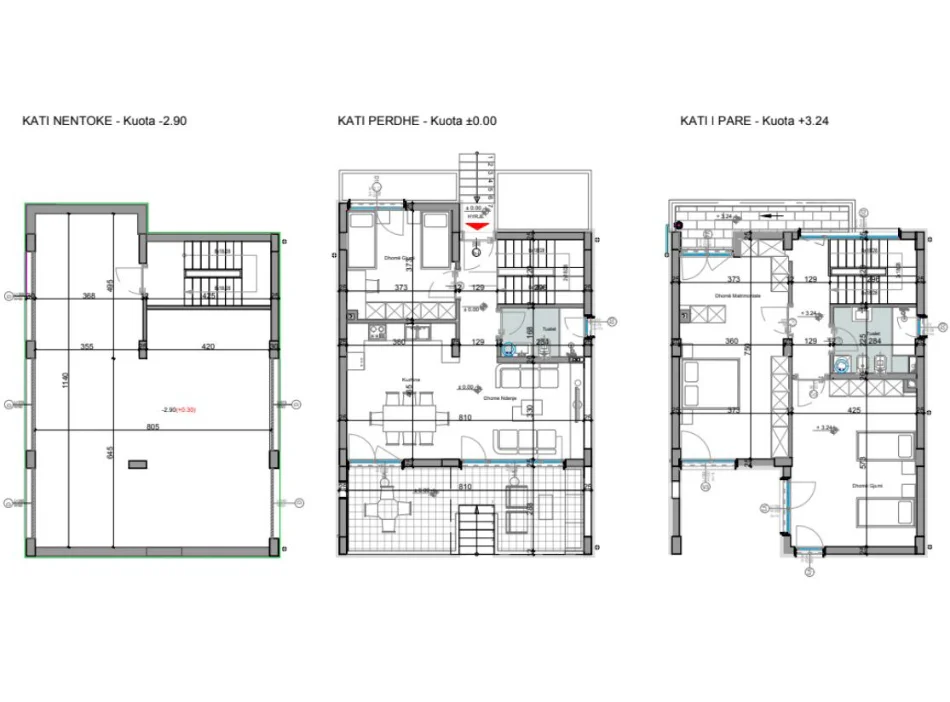 Durres, shitet Vile 3+1 , 696 m² 770.000 € (Turquoise Marina Rezidence, Hamallaj)
