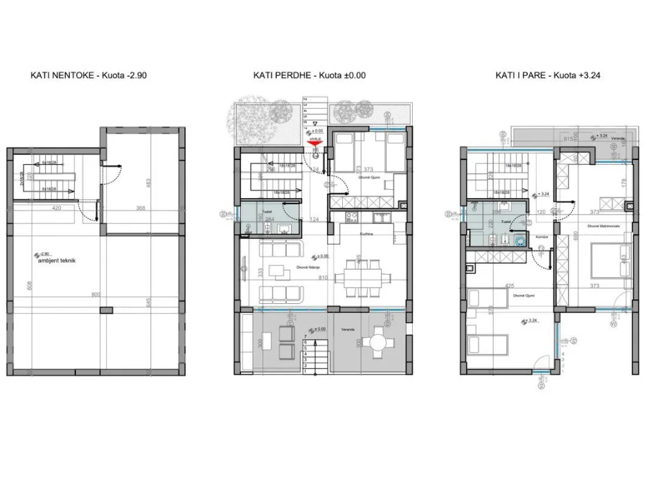 Durres, shitet Vile 3+1 , 158 m² 575.000 € (Turquoise Marina Rezidence, Hamallaj)