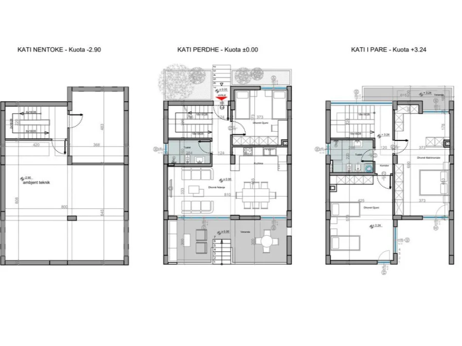 Durres, shitet Vile 3+1 , 157 m² 560.000 € (Turquoise Marina Rezidence, Hamallaj)